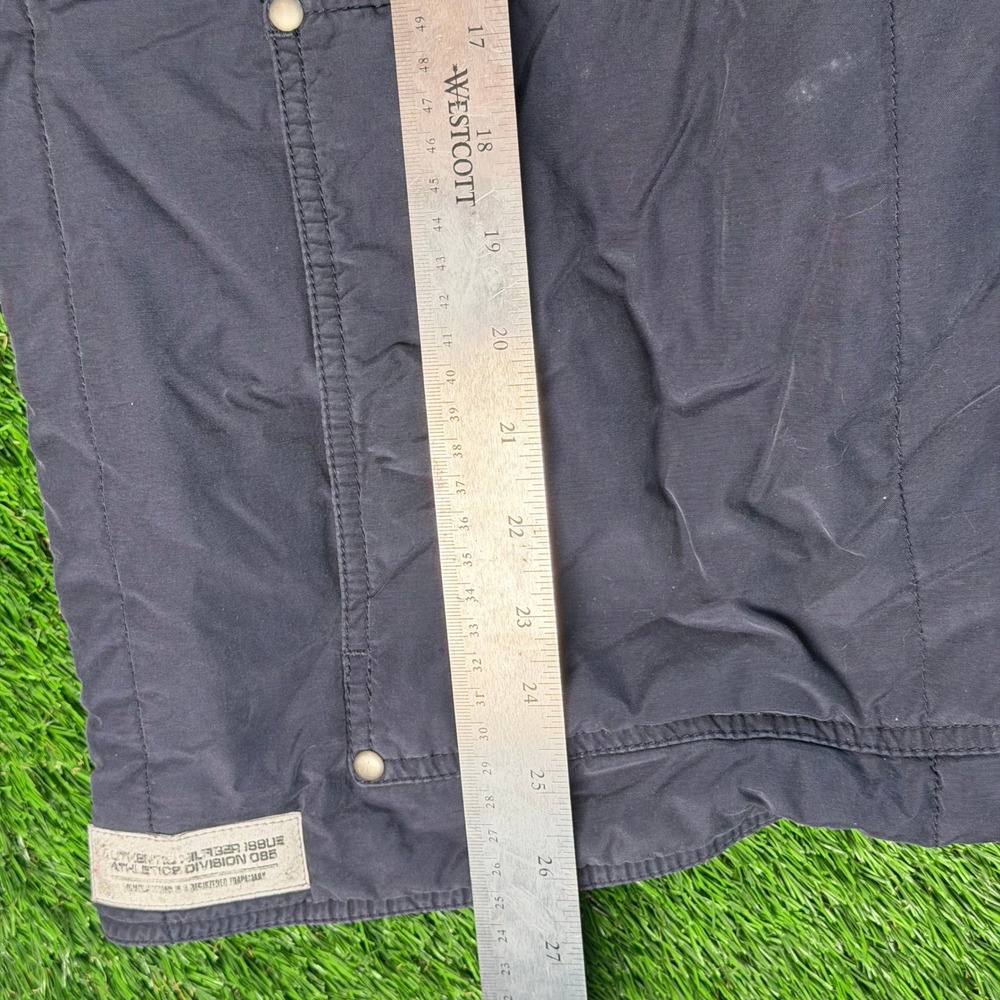 Tommy Hilfiger Athletics Vintage Navy Blue Quarter Zip Side Zip Puffer Vest M - Picture 6 of 7